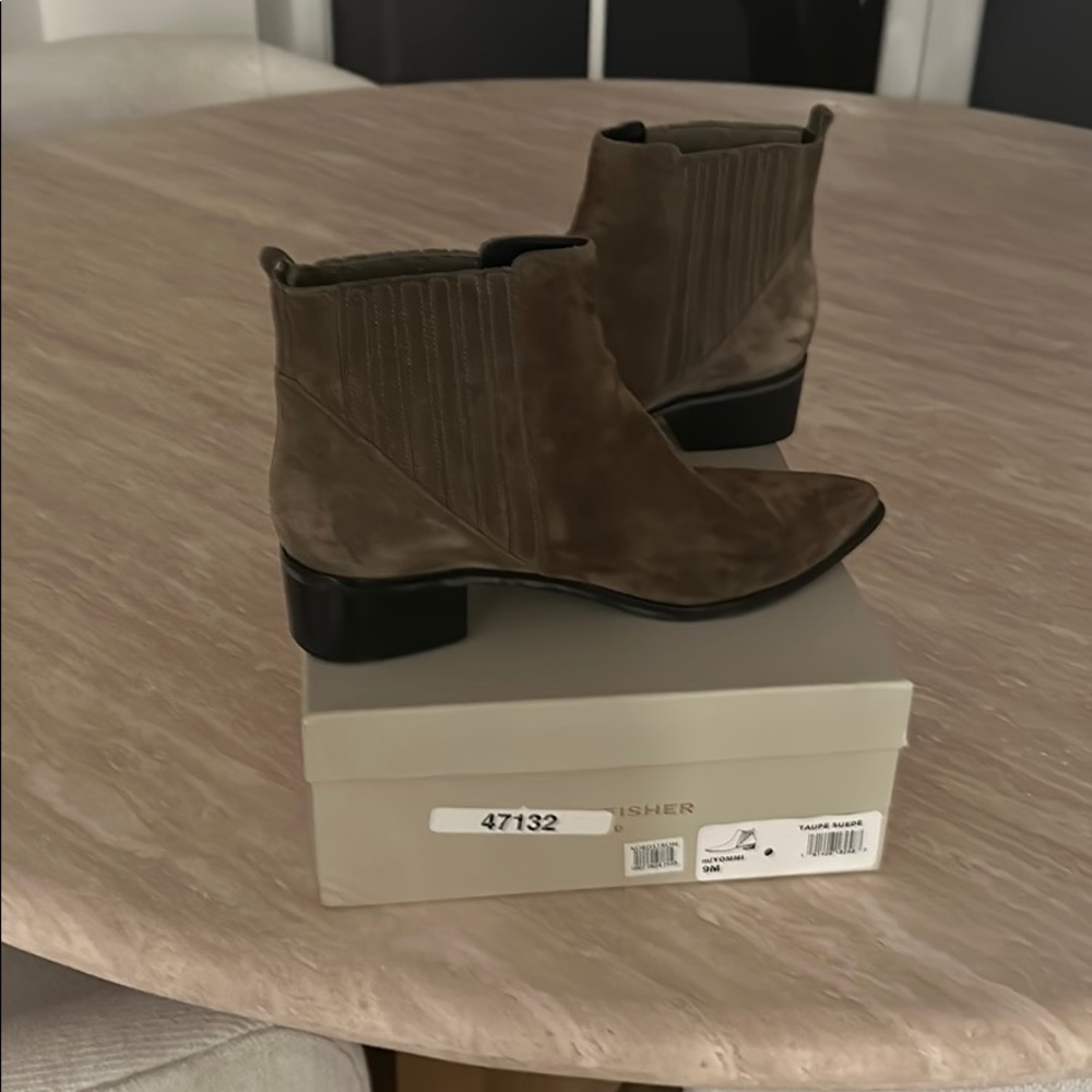 Marc Fisher suede bootie